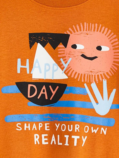 Happy Day Cartoon Kids Graphic T-Shirt