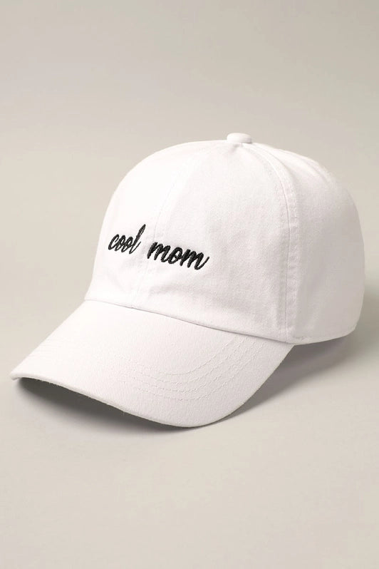 Cool Mom Embroidered Baseball Hat