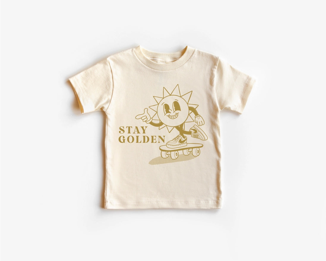 Stay Golden Kids Graphic T-Shirt