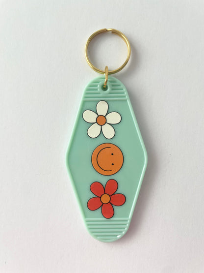 Colorful Motel Keychain