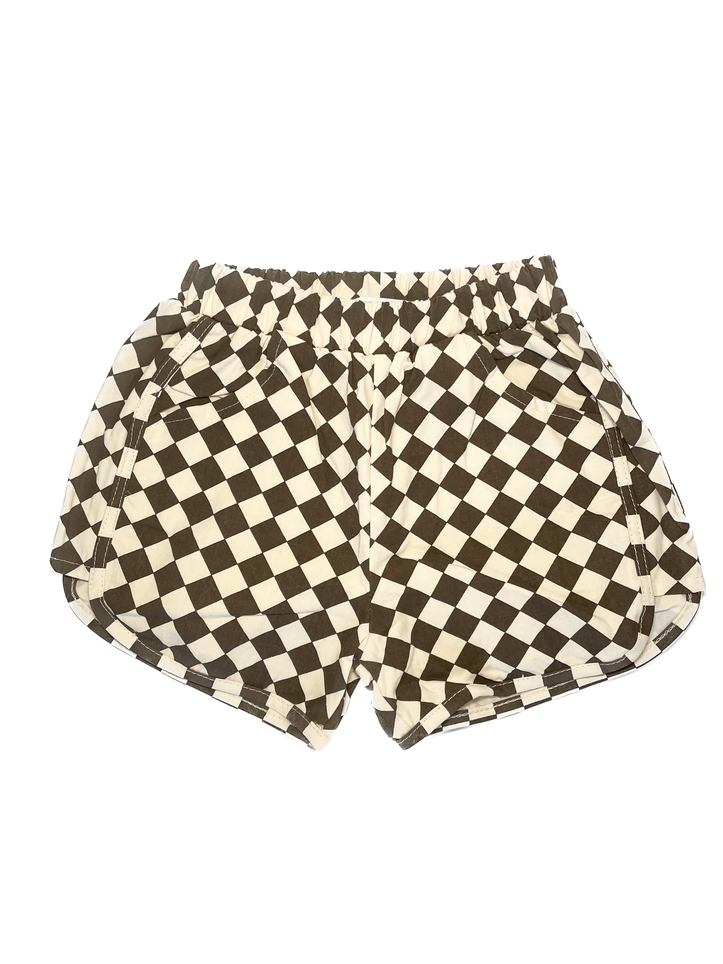 Checkerboard Toddler Shorts