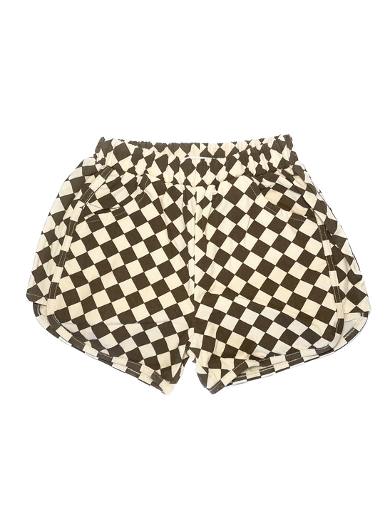 Checkerboard Toddler Shorts